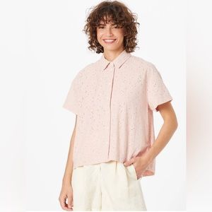 NEW Madewell Beachside Dream-On Daisies Eyelet Shirt
